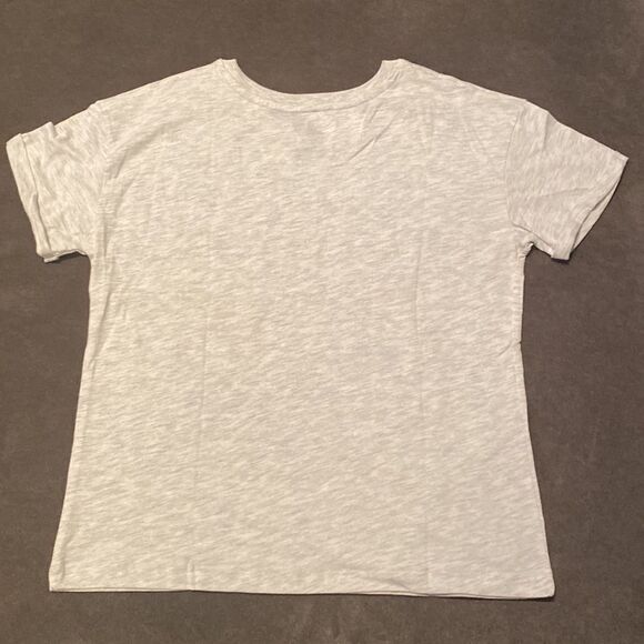 Kids Peanut American Party Crew Red White & Blue Themed T-Shirt Size L Plus NWT - Picture 7 of 7